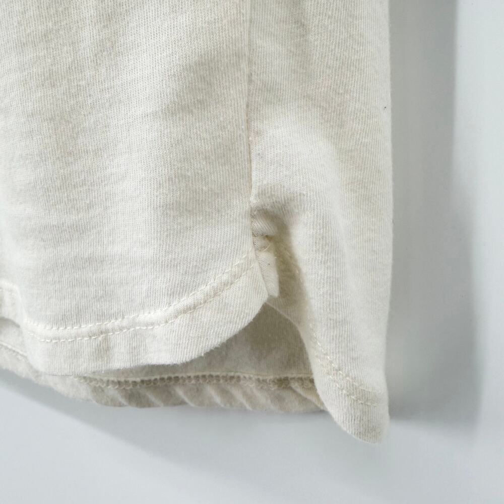 prAna Cream Organic Cotton Cap Sleeve Top Women’s Small Boho Casual Ivory - Picture 5 of 11